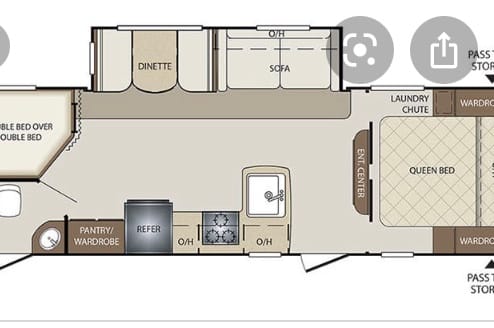Rubie's Keystone Bullet 277BHS Travel Trailer