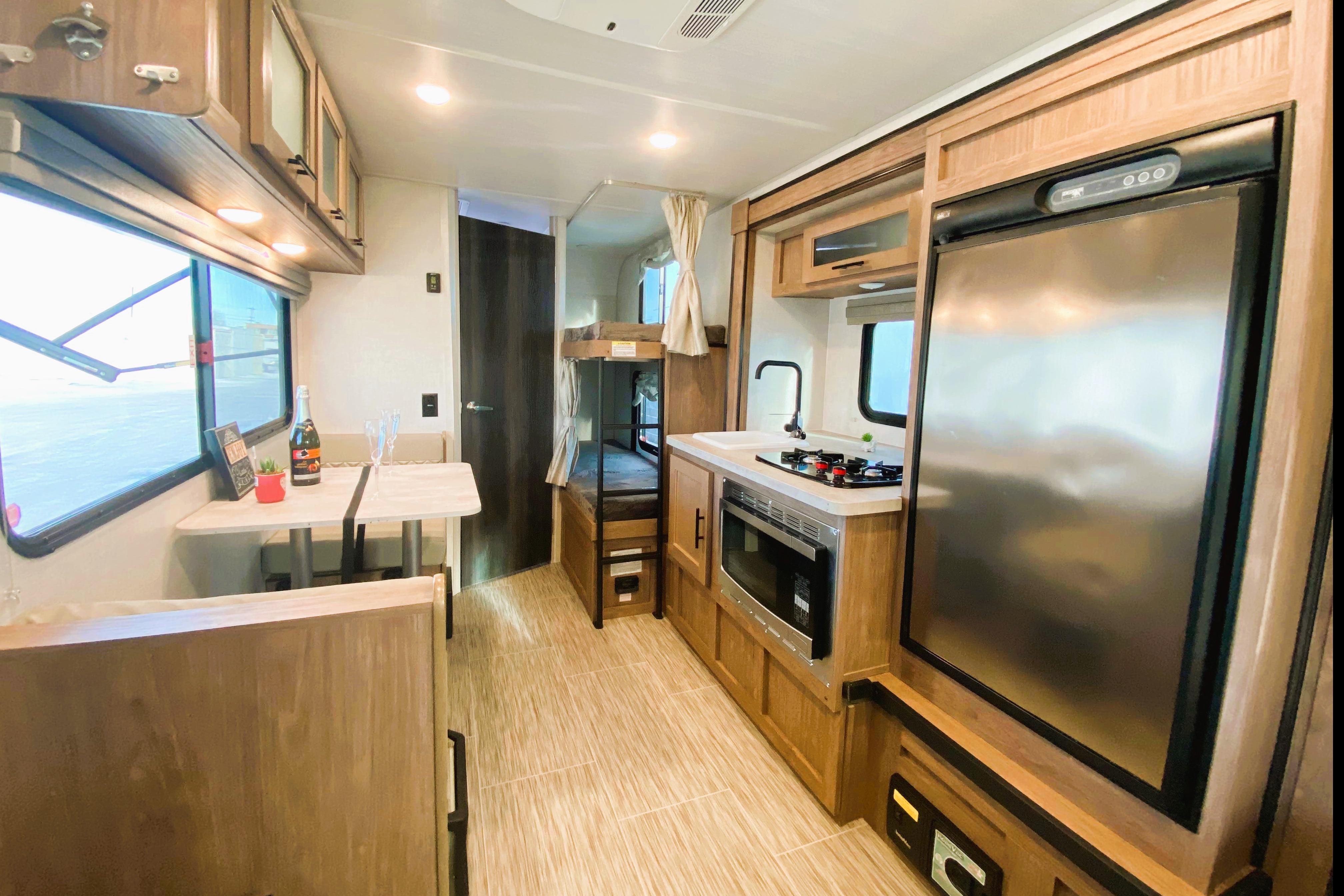 Twin RVenture Forest River NO-BO w/ SOLAR POWER SUV Towable Trailer! W/ Slide Out & Adult Rated Bunk