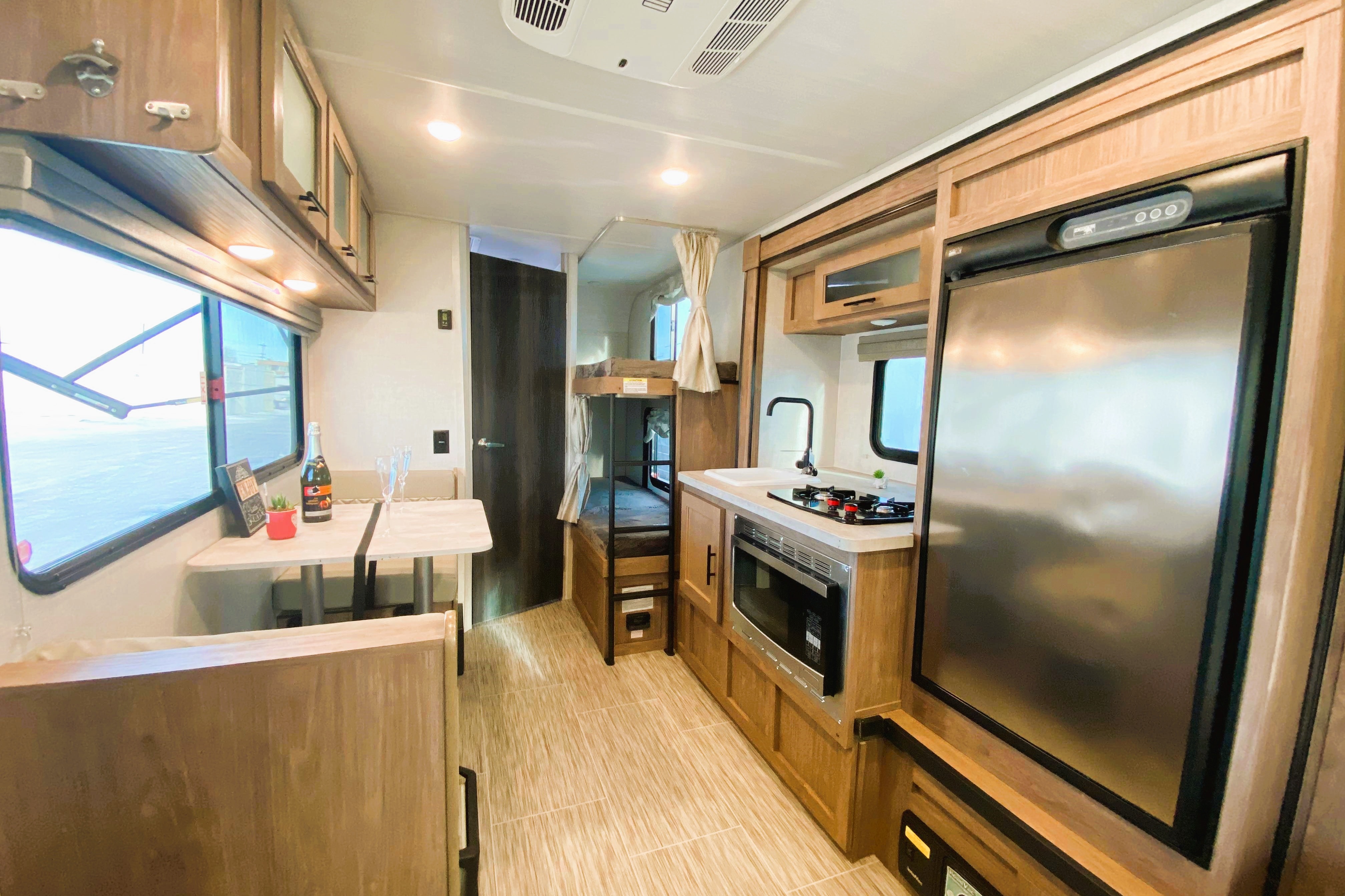 Twin RVenture Forest River NO-BO w/ SOLAR POWER SUV Towable Trailer! W/ Slide Out & Adult Rated Bunk