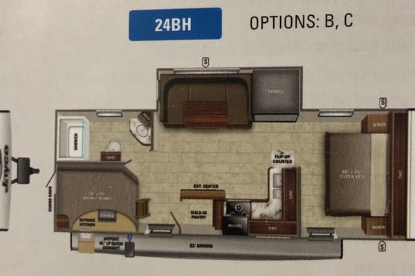 2022 Jayco Jay Feather 24BH