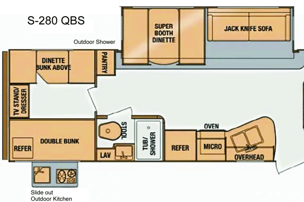 The Glamping Palace Bunkhouse - Edmonton or Ross Haven Pickup