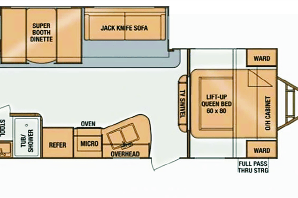 The Glamping Palace Bunkhouse - Edmonton or Ross Haven Pickup