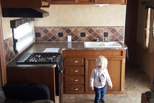 Fraser's Jayco Jay feather Travel Trailer