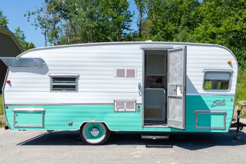  Vintage Shasta Airflyte Travel Trailer
