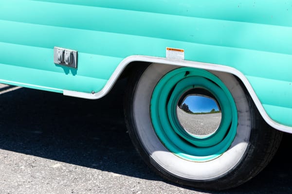 Vintage Shasta Airflyte Travel Trailer