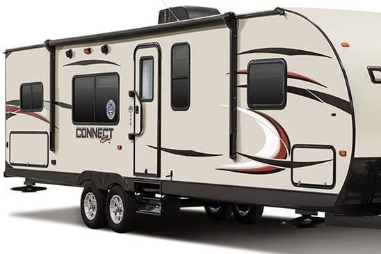Tracy's cozi Connect Travel Trailer