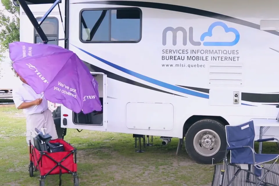 Motorisé Bureau Mobile Internet