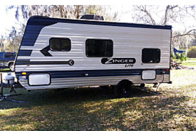 Frederick's Crossroads Zinger Travel Trailer