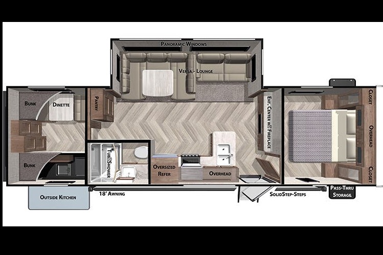 Your next getaway! Forest River Wildwood 30 footer with slideout!