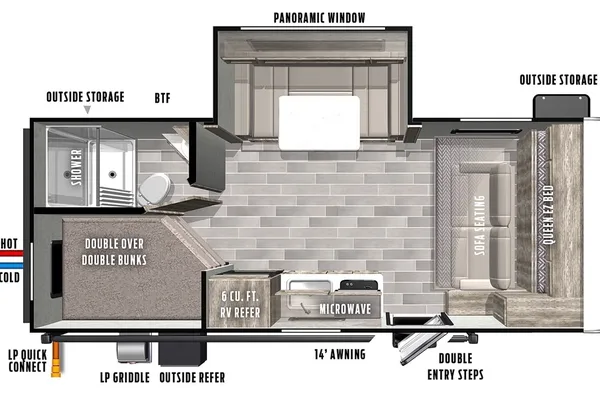Forest River Wildwood Travel Trailer