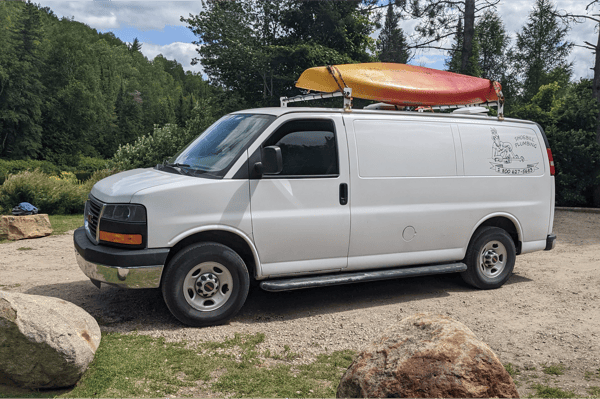 Shoebill Plumber campervan (GMC Savana 2015)
