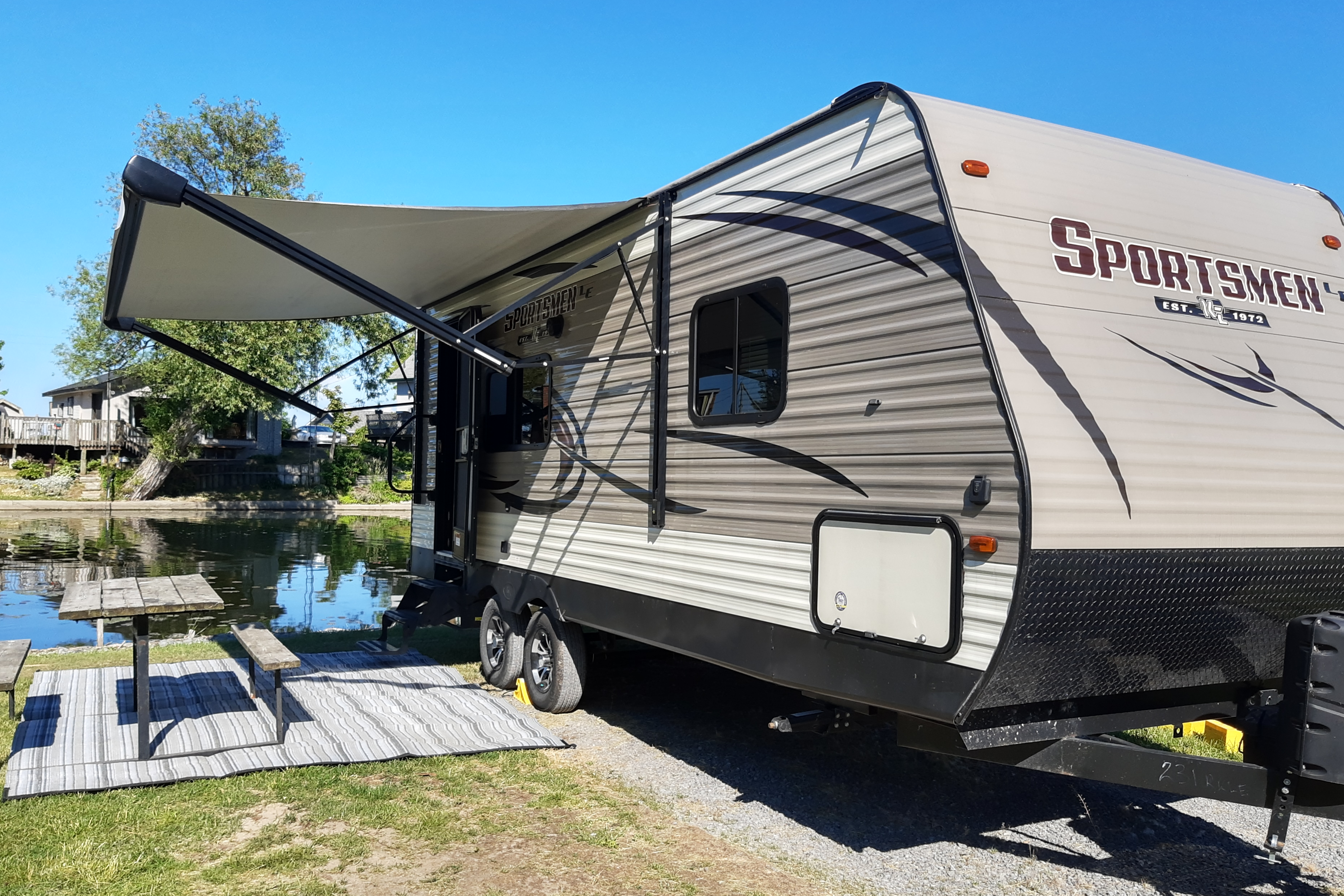 Venture in our 23' Travel Trailer and Camp in Comfort
