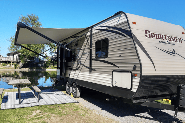 Venture in our 23' Travel Trailer and Camp in Comfort