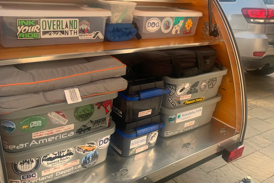David's Overlanding Trailer Micro Trailer Go explore Anyplace