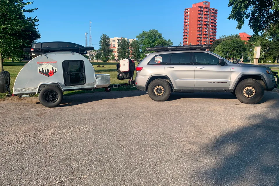 David's Overlanding Trailer Micro Trailer Go explore Anyplace