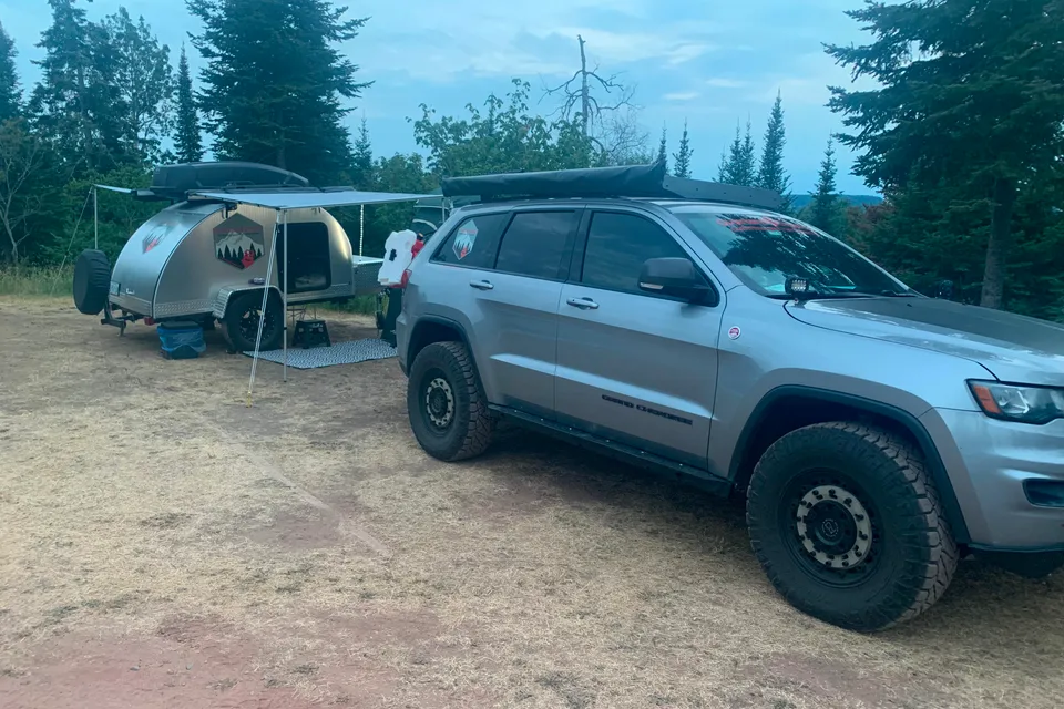 David's Overlanding Trailer Micro Trailer Go explore Anyplace