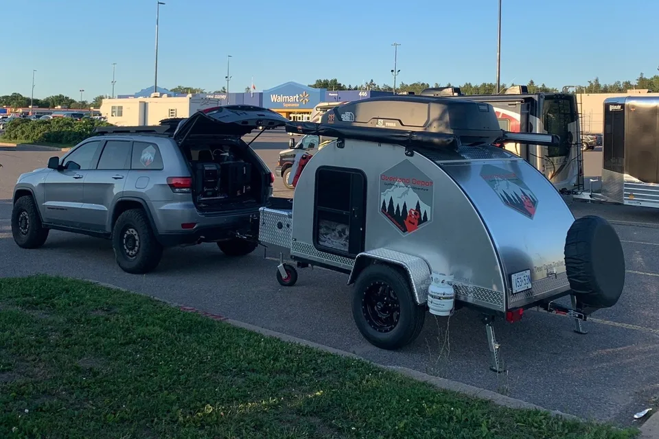 David's Overlanding Trailer Micro Trailer Go explore Anyplace