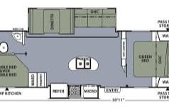 Glamping Large Family Trailer
