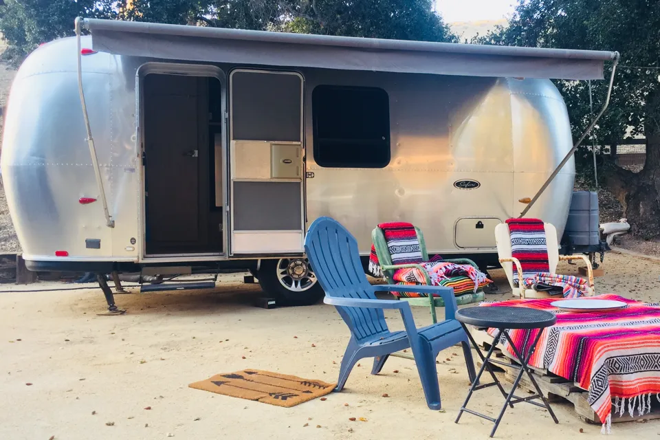 Joe's Airstream Safari sport  Travel Trailer