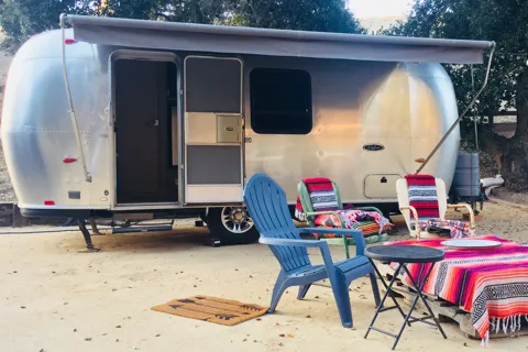 Joe's Airstream Safari sport  Travel Trailer