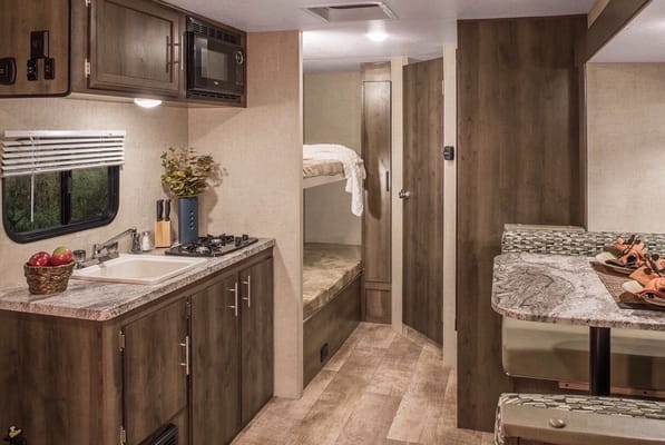Home away from home Modern Bunk house travel trailer